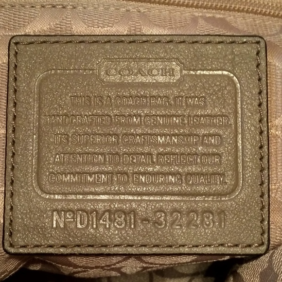 SOLD Coach Bleecker Mini Sport Duffel EUC - Picture 3 of 6